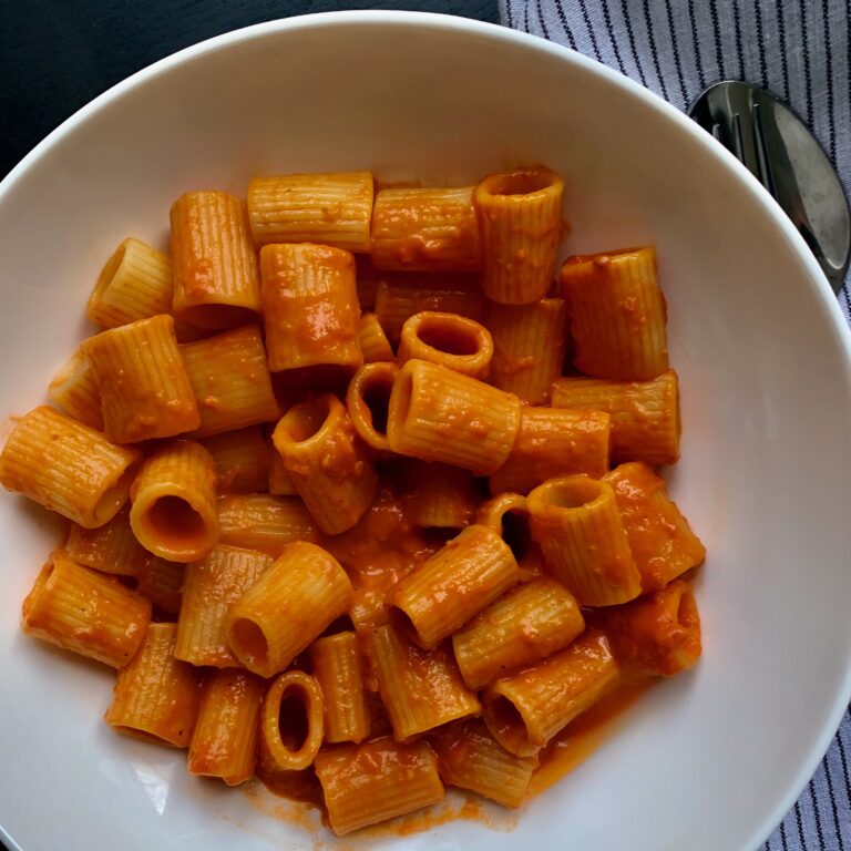 Pasta alla Vodka (zonder vodka) – romig Italiaans comfortfood